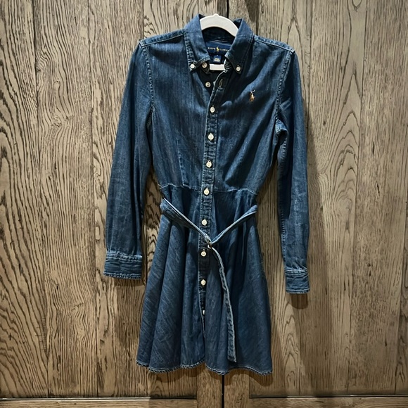 Polo Ralph Lauren Dress Denim - Picture 1 of 5